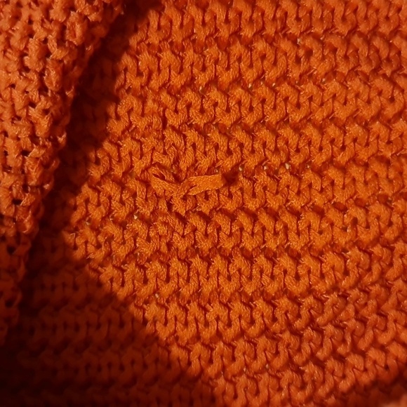 Kenneth Cole woman small cardigan  in coral color. 3/4 sleeves - Picture 5 of 5